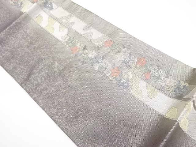 JAPANESE FUKURO OBI FOR SUMMER / WOVEN TANZAKU